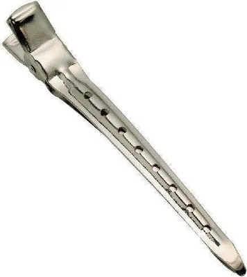 Produktbild von Comair Abteilclips Metall 12er 9cm Small metal hair control clips