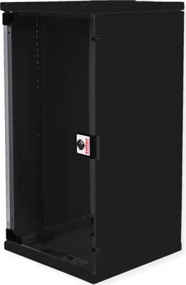 Produktbild von ROLINE 10-Zoll Wandgehäuse 12 HE, 312x300 BxT schwarz