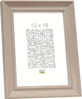 Immagine prodotto di Deknudt S46LF3 cornice per foto beige verniciata in stile rustico 10x15 cm
