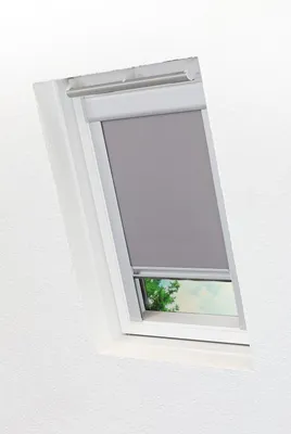 Produktbild von Lysel - Qualitätsdachfensterrollo abdunkelnd hellgrau Rollo geeignet für Velux Dachfenster C 02, (B x H) 38.30cm x 52.50cm in grau/hellgrau