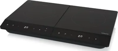 Zdjęcie produktu dla Tristar IK-6162, Czarny, Blat, Płyta indukcyjna strefowa, Szkło, 2 stref(y), 2 stref(y)