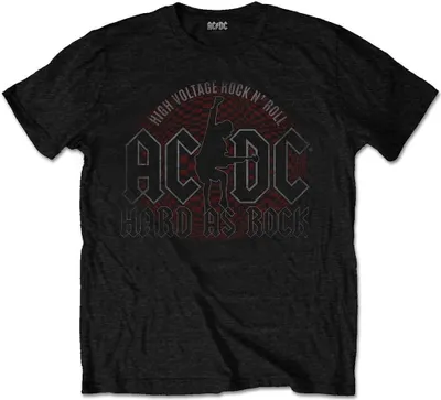 Obrázek produktu pro AC/DC Hard As Rock Black S Tričko