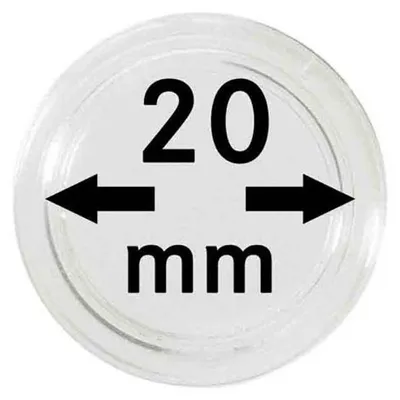 Produktbild von Lindner 2251020 Münzkapseln 20 mm-100er Pack