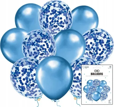 Immagine prodotto di Set Di Coriandoli Blu Per Decorazione Metallica Di Compleanno
