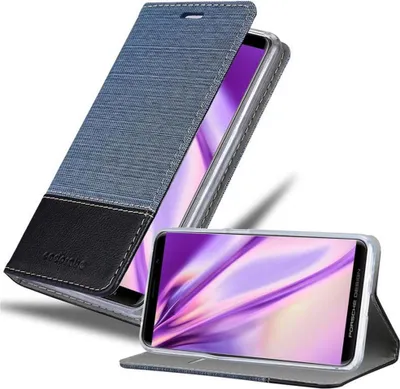 Produktbild von Cadorabo Hülle für Huawei MATE RS Schutzhülle in Blau Handy Hülle Etui Book Case Cover