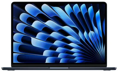 Image de Apple MacBook Air 13 pouces (2026) / M5 / 13,6 pouces / Processeur 10 cœurs / GPU 8 cœurs / 16 Go de RAM / SSD de 512 Go / Couleur : Encre noire