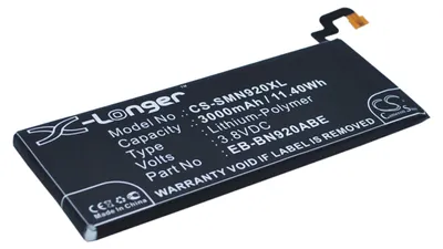 Image de TECHTEK Batterie compatible avec [Samsung] Galaxy Note 5, Galaxy Note 5 Dual Sim, Galaxy Note 5 Edition, Galaxy Note 5 Special Edition, Noble, SM-N92