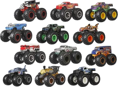 Produktbild von Hot Wheels Monstertrucks Mehrfarbig 3 Years Mehrfarbig 3 Years