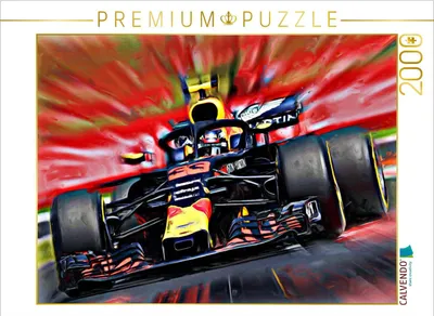 Produktbild von CALVENDO Puzzle Der Niederländer Max Verstappen bewegt sich fahrerisch auf dem hohen Niveau des Rekordweltmeisters Lewis Hamilton. 2000 Teile Puzzle quer | 2000 Teile Lege-Größe 90x67cm Foto-Puzzle für glückliche Stunden