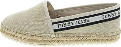 Produktbild von Tommy Jeans Flatform Webbing Espadril EN0EN02362AEV (39/bleached stone)