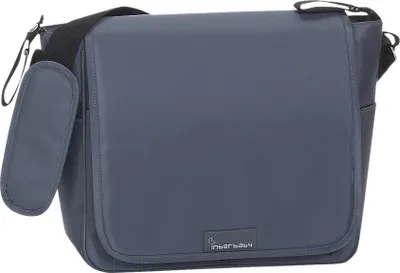 Produktbild von Interbaby - Wickeltasche Mit Wickelunterlage 32X14X31 - Grau