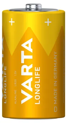 Produktbild von Varta Cons.Varta Batterie Longlife D Mono, R20, Al-Mn 4120 Stk.1 20 Stk