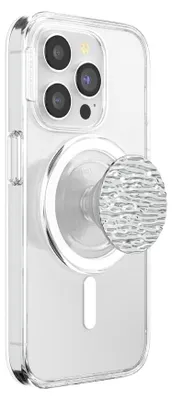 Produktbild von PopSockets Handy-Grip für MagSafe, Magnetischer Halter, Handyständer, Silver - F