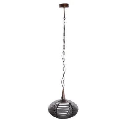 Productafbeelding van Ptmd Hanglamp Norris Metaal Koperkleurig 40,5 Cm