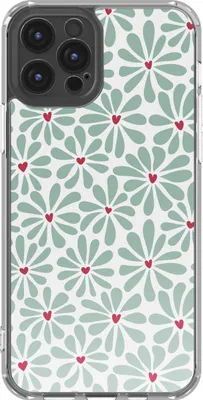 Obrázek produktu pro imoshion Designové pouzdro pro iPhone 12 (Pro) – Bloom Love Sage Green