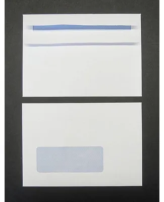 Produktbild von Briefumschläge C6 90g/qm selbstklebend Sonderfenster VE=1000 Stück weiß