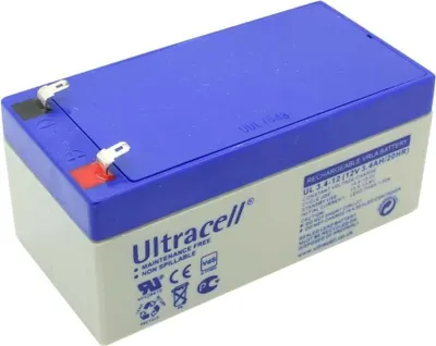 Produktbild von Ultracell UL3.4-12 Anschluss 4,8mm 12.0V 3,4Ah