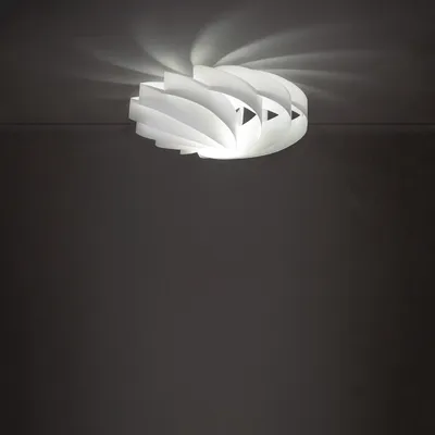 Immagine prodotto di Plafoniera Moderna Flat Polilux ® Bianco 1 Luce E27