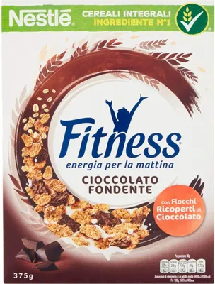 Produktbild von 6x Nestlé Cereali Fitness Cioccolato Cerealien ganze Körner Schokolade 375 gr