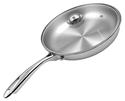 Productafbeelding van Roestvrijstalen Braadpan met Deksel, 28 cm