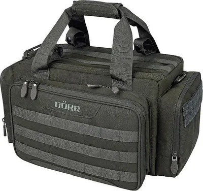 Zdjęcie produktu dla Dörr ProTac, Oliwkowy, Poliester, Etui, Zamek błyskawiczny, 200 x 390 x 240 mm, 300 mm