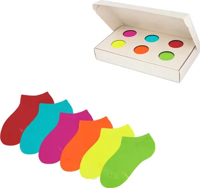 Produktbild von Kinder Sneaker Socken für Mädchen & Jungen Kurze Baumwollsocken, 30-35, colour box