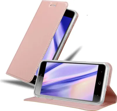 Produktbild von Cadorabo Handyhülle für ZTE Blade A612 Schutz Hülle in Rosa Cover Etui Book Case Booklet