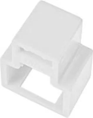 Obrázok produktu pre Ochrana zástrčky RJ45 proti neoprávnenému vybratiu, biela sada 24 ks