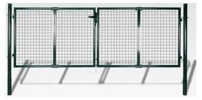 Produktbild von Gartentor Doppeltor Zauntür Tor Garten Zaun Pforte (306 x 150 cm)