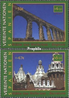 Produktbild von Briefmarken UNO - Wien 2000 Mi 317-318 (kompl.Ausg.) gestempelt Kultur- und Naturerbe