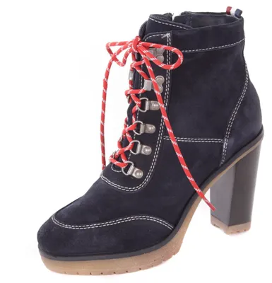 Produktbild von Tommy Hilfiger Damen Schnürstiefeletten Stiefeletten Dunkelblau #54