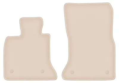 Produktbild von DURBAN Beige Velours-Fußmatten vorne für BMW GT F07 FL GT (2013-2018)