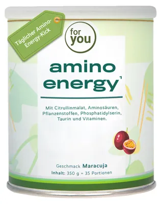 Produktbild von for you amino energy - Maracuja