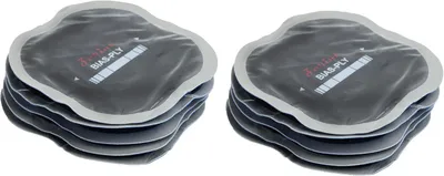 Obrázok produktu pre Opravná záplata na pneumatiky 110 x 110 mm, 10 kusov, pre pneumatiky