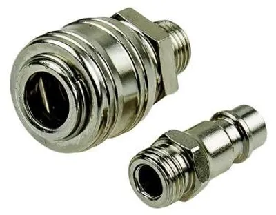 Produktbild von Druckluftkupplung Außengewinde 1/4'' Schnellkupplung Adapter Schlauch