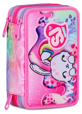 Zdjęcie produktu dla Kreatywne Hobby - Sztuki Piękne - Stacjonarne.rysowanie - Kolorowanie.seven.astuccio 3 Zip Sj Gang Fantasys Girl