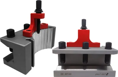 Produktbild von PAULIMOT Einzelner Stahlhalter mit Prisma für System "Multifix", Größe C (CH40160)