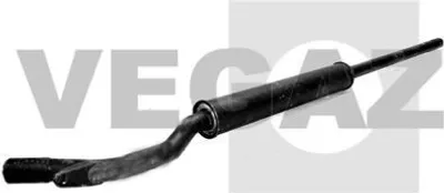Produktbild von VEGAZ AS-23 Vorschalldämpfer Schalldämpfer für AUDI 100 (C1)