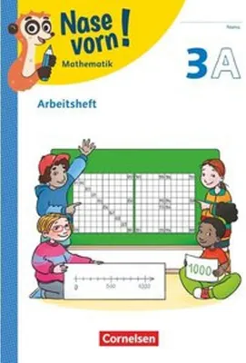 Obrázek produktu pro Nase vorn! - Mathematik 3. Schuljahr - Arbeitsheft Teil A und B