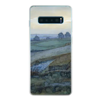 Produktbild von MuchoWow® Handyhülle Schutzhülle Hülle für Samsung Galaxy S10 Lite Landschaft bei Arnheim - Piet Mondrian Silikon Softcase Handy Hülle - Schutz