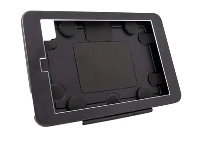 Produktbild von SYSTEM-S Wandhalterung 360° Tischständer abschließbar für iPad Mini 6 (2021) in Schwarz