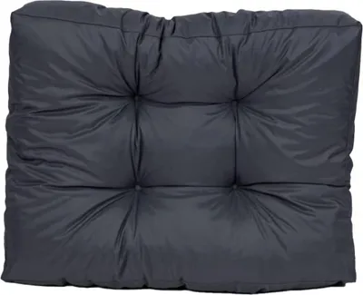 Produktbild von TexDeko Garden halbes Palettenkissen 60x80x18cm gesteppt wasserabweisend UV-beständig, Anthrazit