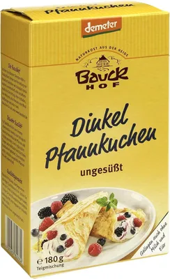 Produktbild von Bauckhof Dinkel-Pfannkuchen Demeter,(6x180g)