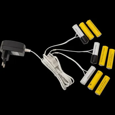 Produktbild von Batteriefänger - 3x 3 AA Batterien - 1,8m Kabel - für den Innenbereich