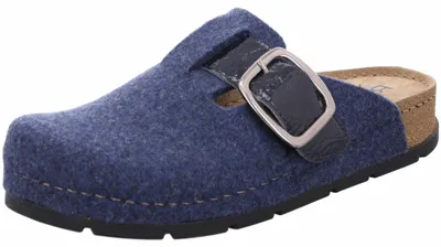 Obrázok produktu pre Rohde Dámske papuče Domáce papuče Plstené dreváky Pracka Pamäťová stielka D.Soave 6012, Veľkosť: 39 EU, Farba: Modrá