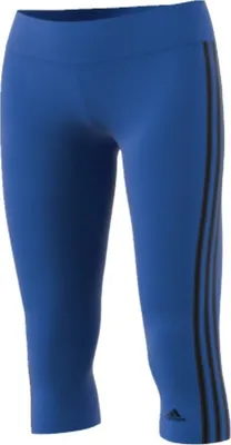 Produktbild von adidas D2M 3S Damen 3/4 Fitness Tight, Farbe:Schwarz, Größe:S