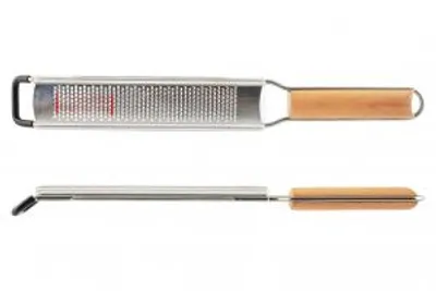 Immagine prodotto di H&H Grattugia Inx18/8 Manico Legno N.5