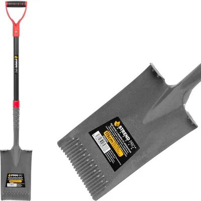 Produktbild von Spaten Strend Pro Garden ErgoBULL, gerade, Drainagespaten, mit Fiberglasstiel D 1150 mm