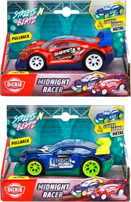 Immagine prodotto di SIMBA Dickie Streets Beatz Midnight racer 14 cm 376-2005