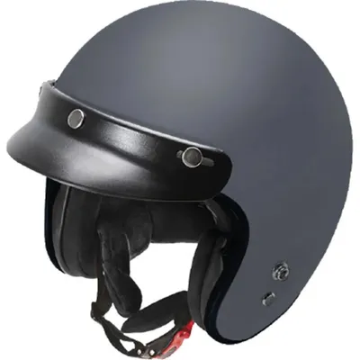 Produktbild von Gari G02x Fiberglass Jethelm Grau S Grau S